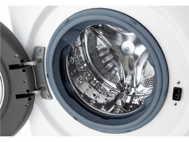 water in washer drum