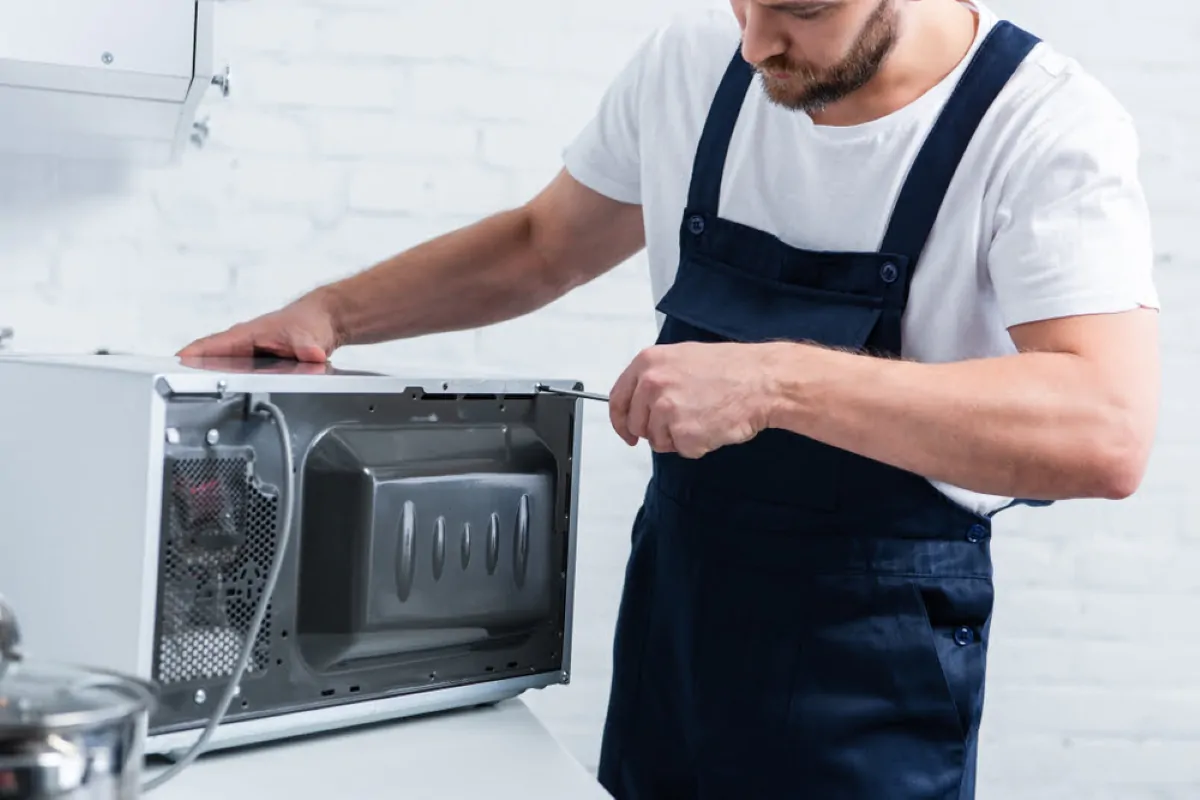 Microwave oven repair