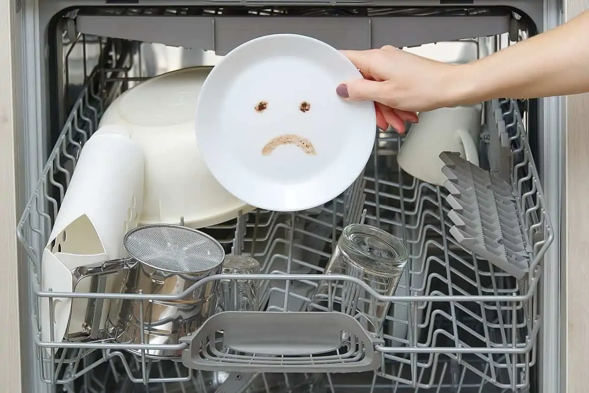 Dishwasher leaving residue
